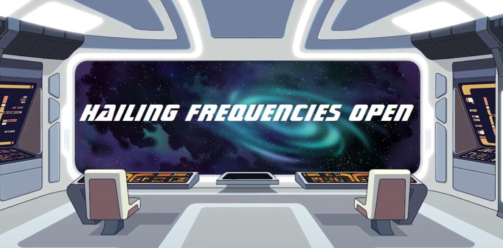 Hailing Frequencies Open logo