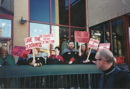 Redshirt Blues Promotion