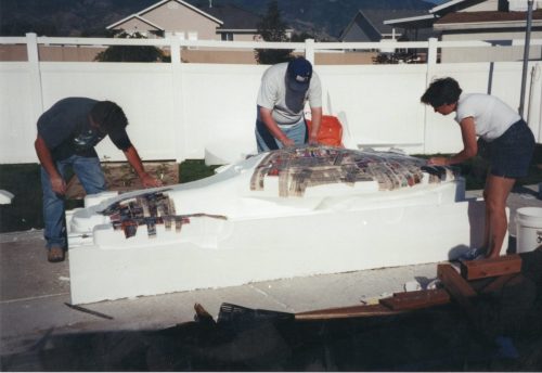 Ticonderoga Parade Float Model