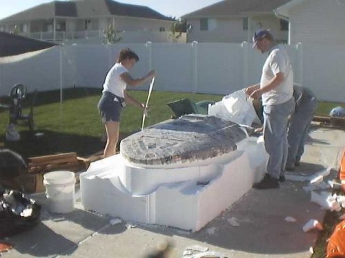 Ticonderoga Parade Float Model