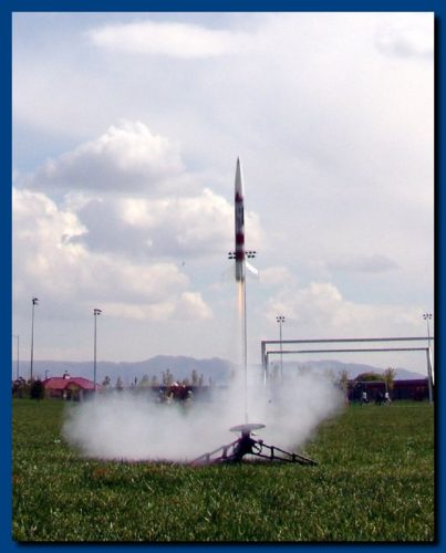 Rocket Launch and Kite Fly