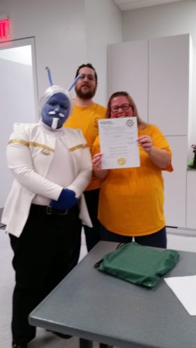 USS Ticonderoga Meeting