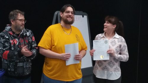 USS Ticonderoga meeting