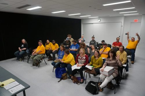 USS Ticonderoga Meeting