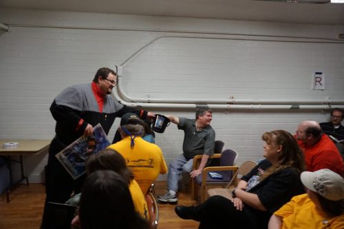 USS Ticonderoga Meeting