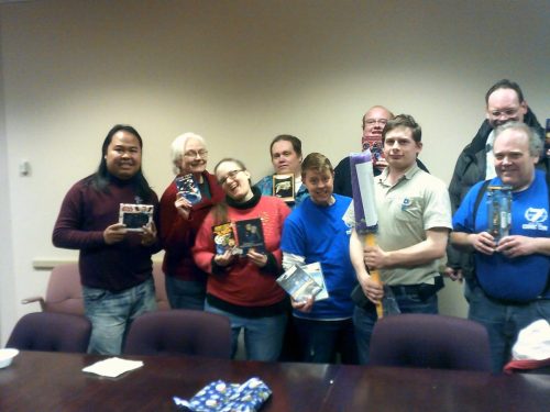 White Targ Gift Exchange