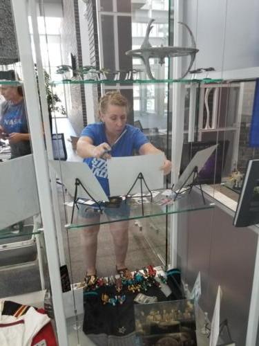 Library Star Trek Display 2019
