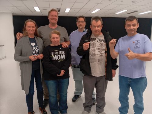 USS Ticonderoga meeting