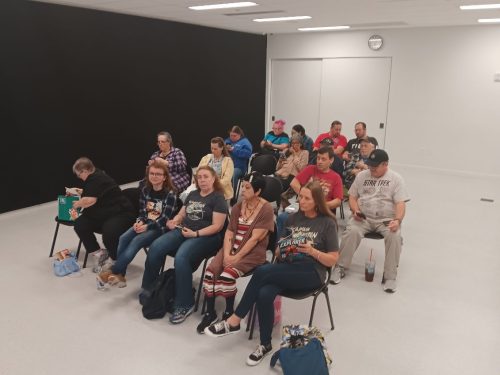 USS Ticonderoga meeting