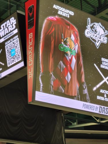 Utah Grizzlies Star Wars Night