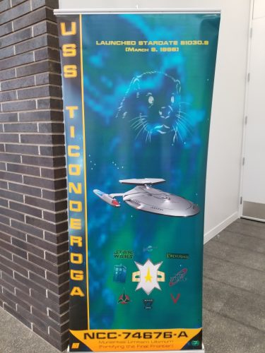 USS Ticonderoga banner