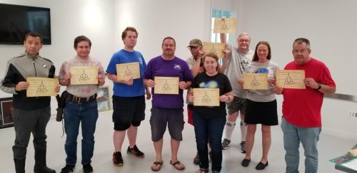 USS Ticonderoga meeting