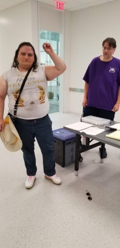 USS Ticonderoga meeting