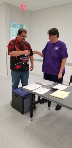 USS Ticonderoga meeting